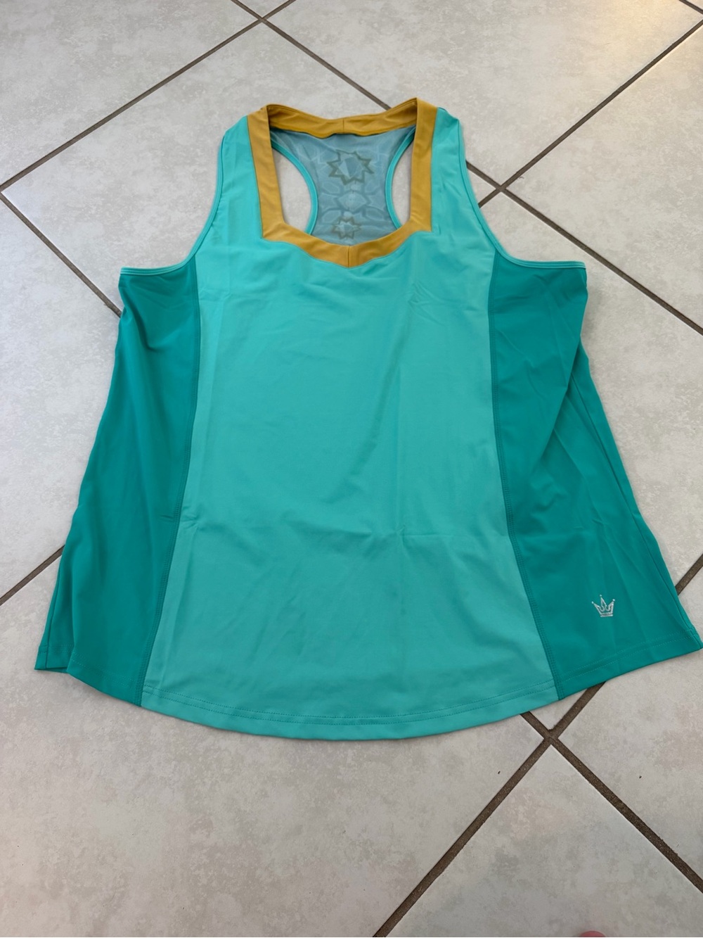 **Original Design** Crowned Athletics Jasmine Flow Tank